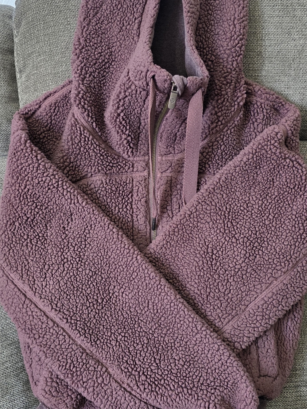 lululemon athletica Plush Sherpa Hoodie - Plum - Picture 2 of 6